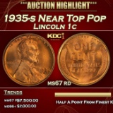1935-s Lincoln Cent Near Top Pop 1c ms67 rd SEGS