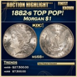 1882-s Morgan Dollar TOP POP! $1 ms68+ SEGS