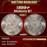 1899-p Morgan Dollar $1 ms66+ SEGS