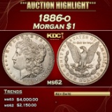 1878-p 8tf Morgan Dollar $1 ms65+ SEGS