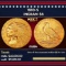 1910-s Gold Indian Half Eagle $5 ms64 USCG