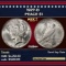 1927-d Peace Dollar $1 ms64+ SEGS
