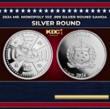 2024 Mr. Monopoly 1oz .999 Silver Round Samoa Round