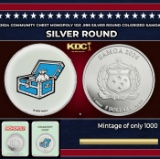 2024 Community Chest Monopoly 1oz .999 Silver Round Colorized Samoa Round