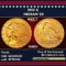 1912-s Gold Indian Half Eagle $5 ms62+ USCG