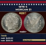 1878-s Morgan Dollar $1 Grades ms64+