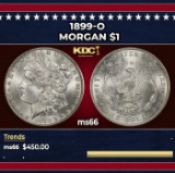 1899-o Morgan Dollar $1 Grades ms66