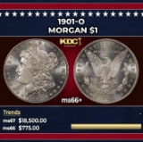 1901-o Morgan Dollar $1 ms66+ SEGS