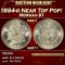 1884-o Morgan Dollar Near Top Pop! $1 ms67+ SEGS