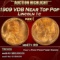 1909 VDB Lincoln Cent Near Top Pop 1c ms67+ RD SEGS