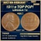 1911-s Lincoln Cent TOP POP! 1c Grades ms67 bn SEGS