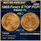 1865 Fancy 5 Indian Cent TOP POP! 1c ms67 rb SEGS