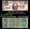 1890 $10 Treasury Note Grades vf+ Signatures Rosecrans/Huston