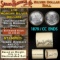 A- 10 SEARS UNC Morgan Dollar $1 CC End 1879 & CC Ends