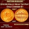 1916 McKinley Gold Commem Dollar Near Top Pop! 1 ms67 SEGS