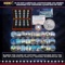 28 Pc Set Historic American Lighthouses Colorized Washington Crossing Delaware Quarters w/ BOX Grade