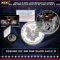 Apollo 11 50th Anniversary Colorized 1oz .999 Fine Silver Eagle $1 w/ Display Box & COA Grades Other