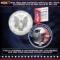 New England Patriots Official NFL Team Colorized 1oz Silver Eagle $1 w/ COA Grades Other Toy
