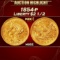 1854-p Gold Liberty Quarter Eagle $2 1/2 ms62 USCG