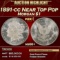 1891-cc Morgan Dollar Near Top Pop $1 ms66+ SEGS