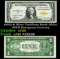 1935A $1 Silver Certificate North Africa WWII Emergency Currency Grades xf