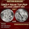 1943-p Walking Liberty Half Dollar Near Top Pop 50c ms68 SEGS