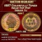 1897 Proof Indian Cent Colorfully Toned Near Top Pop 1c pr67+ RB SEGS