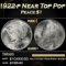 1922-p Peace Dollar Near Top Pop $1 ms66+ SEGS