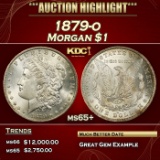 1879-o Morgan Dollar $1 ms65+ SEGS