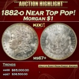 1882-o Morgan Dollar Near Top Pop! $1 ms67+ SEGS