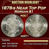 1878-s Morgan Dollar Near Top Pop $1 ms67+ SEGS