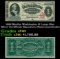 1886 $1 large size Silver Certificate Martha Washington Grades xf Signatures Rosecrans/Jordan