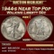 1944-s Walking Liberty Half Dollar Near Top Pop 50c ms66+ SEGS