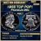 1955 Proof Franklin Half Dollar TOP POP! 50c pr69 dcam SEGS