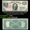 1917 $1 Large Size Legal Tender Note Grades xf Signatures Speelman/White