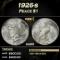 1926-s Peace Dollar $1 Grades ms65