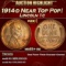 1914-d Lincoln Cent Near Top Pop! 1c ms65+ rd SEGS