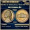 1940 Rev of '38 Proof Jefferson Nickel Colorfully Toned TOP POP! 5c Grades pr68
