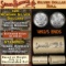 RR- 20 Uncirculated Morgan Silver Dollars $1 SEARS Roll 1892/'S' Rev Ends
