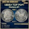 1898-p Morgan Dollar TOP POP! $1 ms67+ SEGS