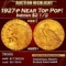 1927-p Gold Indian Quarter Eagle Near Top Pop! $2 1/2 ms65+ SEGS