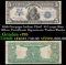 1899 $5 Large Size Silver Certificate Oncpapa Indian Chief  Grades vf+ Signatures Teehee/Burke