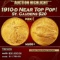 1910-d Gold St. Gaudens Double Eagle Near Top Pop! $20 ms66+ SEGS