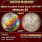 1883-o Morgan Dollar Rainbow Toned Near TOP POP! $1 ms67+ SEGS