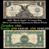 1899 $1 large size Silver Certificate 