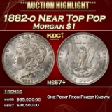 1882-o Morgan Dollar Near Top Pop $1 ms67+ SEGS