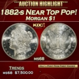 1882-s Morgan Dollar Near Top Pop! $1 ms68 SEGS