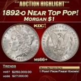 1892-o Morgan Dollar Near Top Pop! $1 ms66+ SEGS