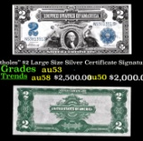 1899 $2 Large Size Silver Certificate 