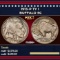 1913-p Ty I Buffalo Nickel 5c Grades ms66+